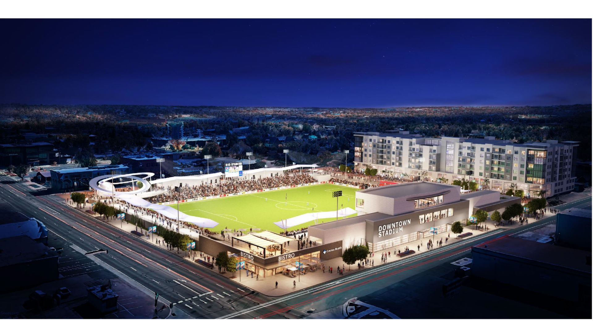 Switchbacks Stadium Rendering